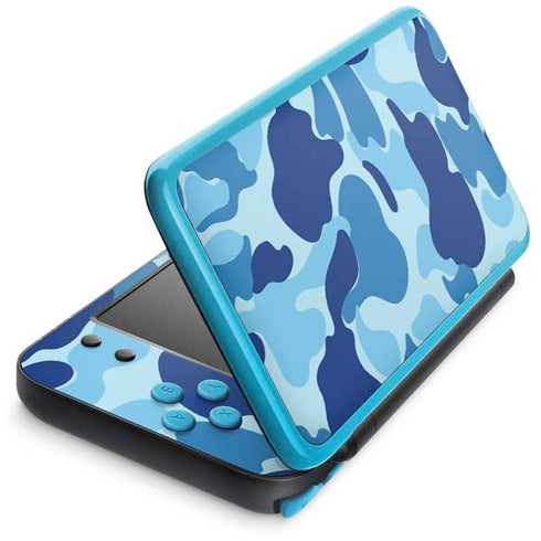 Light Blue Street Camo Nintendo Skins