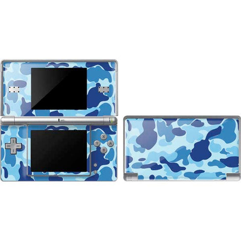 Light Blue Street Camo Nintendo Skins