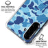 Light Blue Street Camo Galaxy A36 5G Clear Case