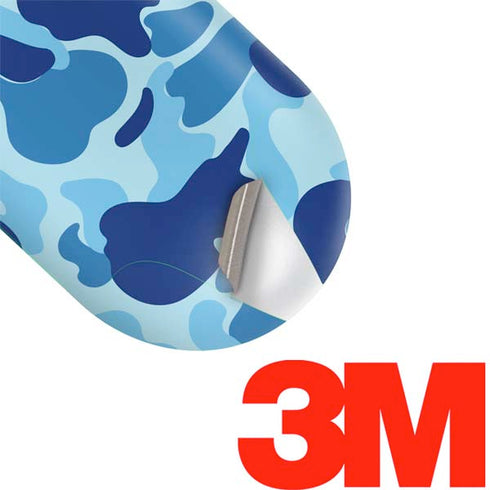 Light Blue Street Camo Galaxy Buds Plus Skin