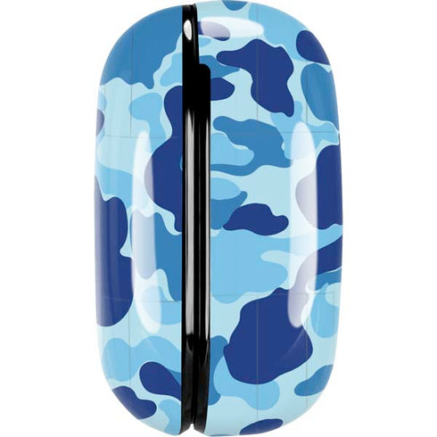 Light Blue Street Camo Galaxy Buds Pro Skin
