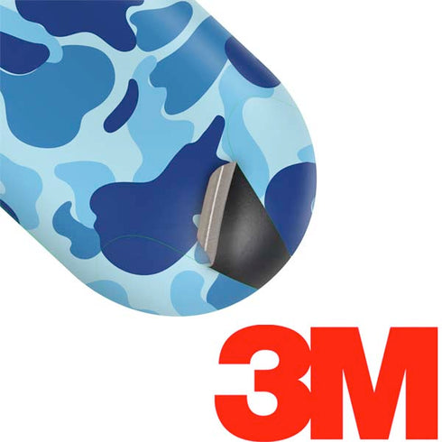 Light Blue Street Camo Galaxy Buds Skin