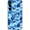 Light Blue Street Camo Galaxy S25 Skin