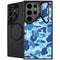 Light Blue Street Camo Galaxy S24 Ultra Kickstand Case
