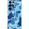 Light Blue Street Camo Galaxy S25 Ultra Skin