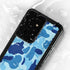 Light Blue Street Camo Galaxy S24 Ultra Waterproof Case
