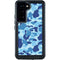 Light Blue Street Camo Galaxy S24 Waterproof Case