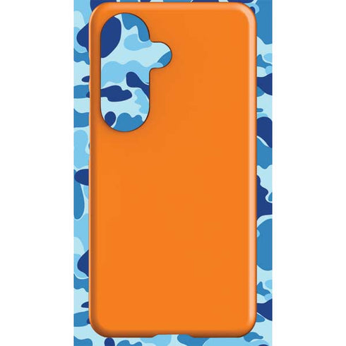 Light Blue Street Camo Galaxy S26 Plus Impact Case