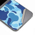 Light Blue Street Camo Galaxy Z Flip6 Skin