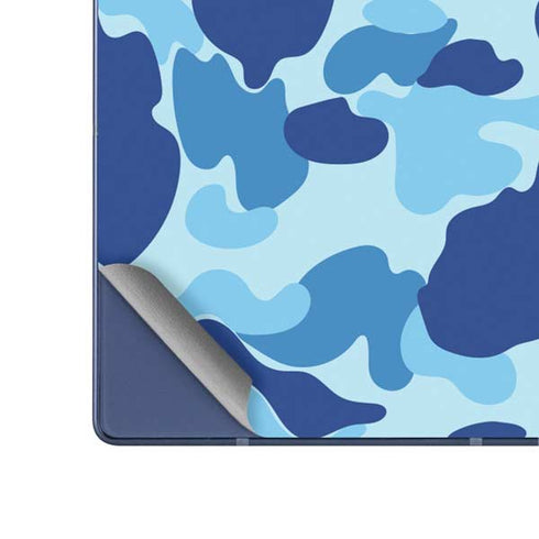 Light Blue Street Camo Galaxy Z Fold6 Skin