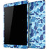 Light Blue Street Camo iPad Skins