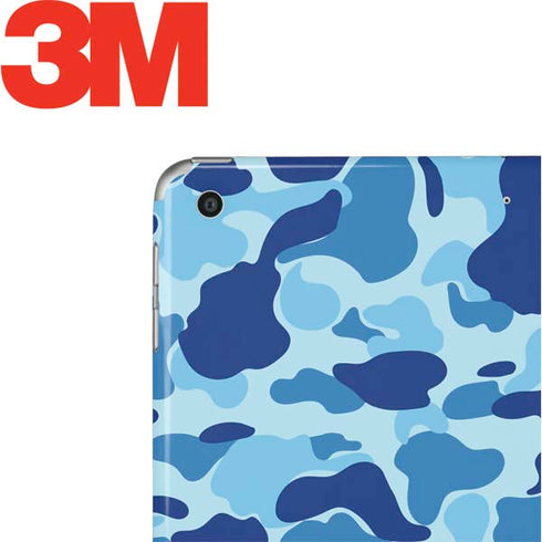 Light Blue Street Camo Apple iPad Skin