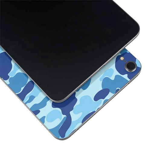 Light Blue Street Camo Apple iPad Mini Skin