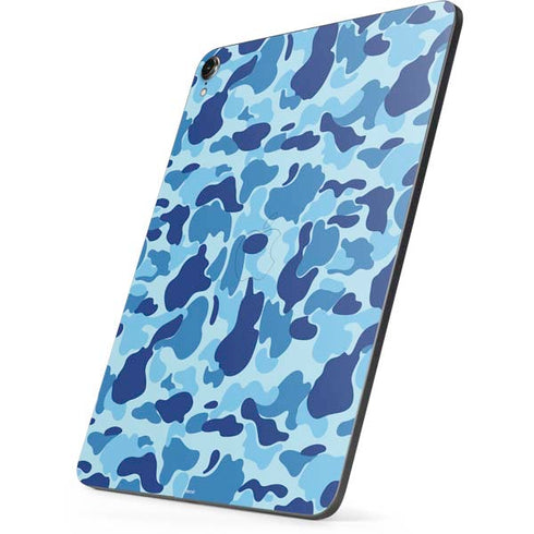 Light Blue Street Camo Apple iPad Pro Skin