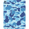 Light Blue Street Camo iPad Pro 13in M4 (2024) Skin