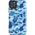 Light Blue Street Camo iPhone Cases