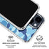 Light Blue Street Camo iPhone 15 Clear Case