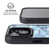 Light Blue Street Camo iPhone 15 Kickstand Case
