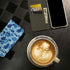 Light Blue Street Camo iPhone 15 Pro Folio Case
