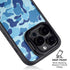Light Blue Street Camo iPhone 15 Pro Kickstand Case