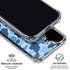 Light Blue Street Camo iPhone 16 Plus Clear Case