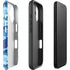 Light Blue Street Camo iPhone 16 Plus Impact Case