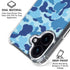 Light Blue Street Camo iPhone 16 Plus MagSafe Case
