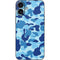 Light Blue Street Camo iPhone 16 Plus Skin