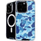 Light Blue Street Camo iPhone 16 Pro Max MagSafe Case