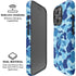 Light Blue Street Camo iPhone 16 Pro Max Magsafe Impact Case