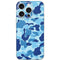 Light Blue Street Camo iPhone 16 Pro Skin