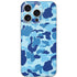 Light Blue Street Camo iPhone 16 Pro Skin