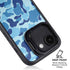 Light Blue Street Camo iPhone 16e Kickstand Case