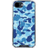 Light Blue Street Camo iPhone 16e Clear Case