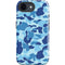 Light Blue Street Camo iPhone 16e Impact Case