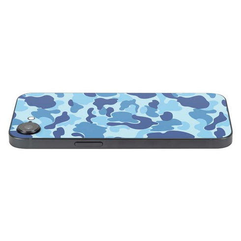 Light Blue Street Camo iPhone 16e Skin