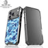 Light Blue Street Camo iPhone 18 Pro Clear Case