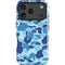 Light Blue Street Camo iPhone 18 Pro Max Impact Case