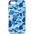 Light Blue Street Camo iPhone Cases