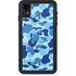 Light Blue Street Camo iPhone Cases