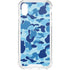 Light Blue Street Camo iPhone XS Clear Case