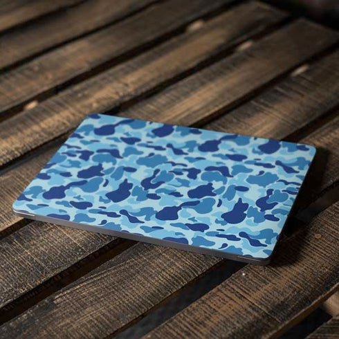 Light Blue Street Camo Apple MacBook Air Skin