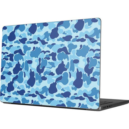 Light Blue Street Camo Apple MacBook Pro 14-inch Skin