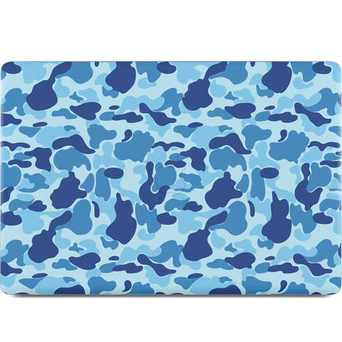 Light Blue Street Camo MacBook Skins
