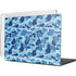 Light Blue Street Camo MacBook Cases