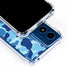 Light Blue Street Camo Moto G 5G (2024) Clear Case