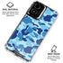 Light Blue Street Camo Moto G Power 5G (2024) Clear Case
