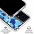 Light Blue Street Camo Moto G Power 5G (2024) Clear Case