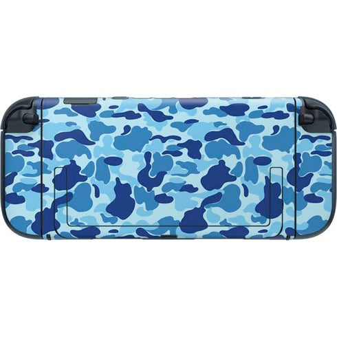 Light Blue Street Camo Nintendo Switch 2 (2025) with Joy-Con Skin