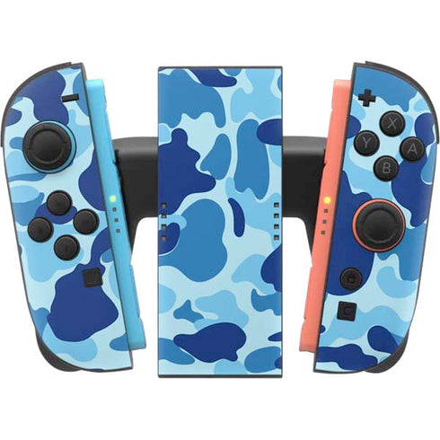 Light Blue Street Camo Nintendo Switch 2 (2025) Joy-Con Controller Skin